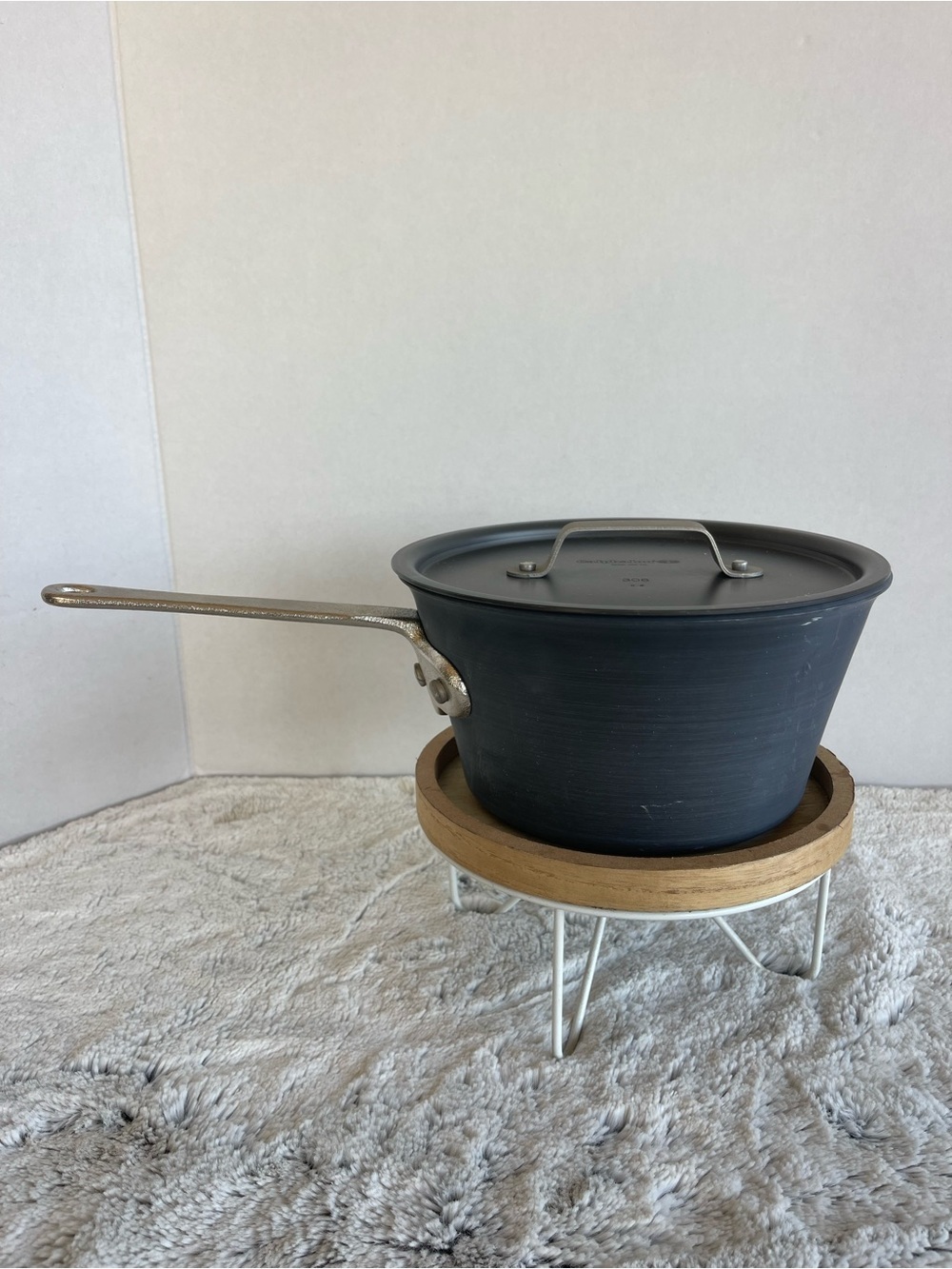 Calphalon Commercial 2.5Qt 1702 1/2 Pot w/  Lid Hard Anodized